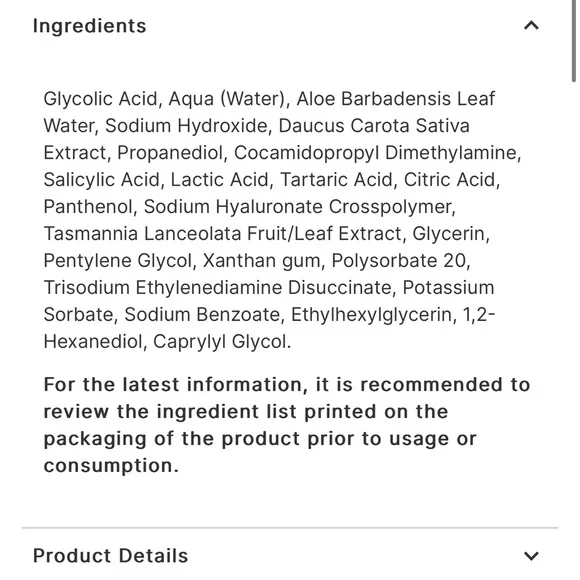 The Ordinary AHA 30% + BHA 2% Peeling Solution TikTok - Picture 7 of 9